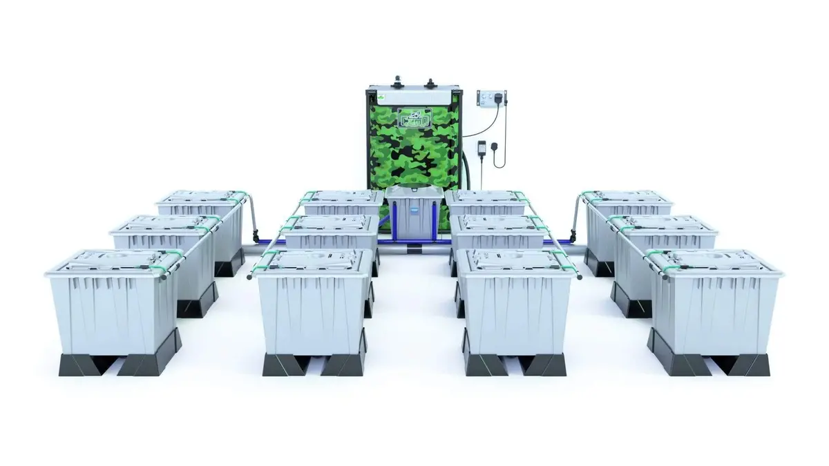 Alien Rain™ 12 Pot 30L Pro Silver Series 1