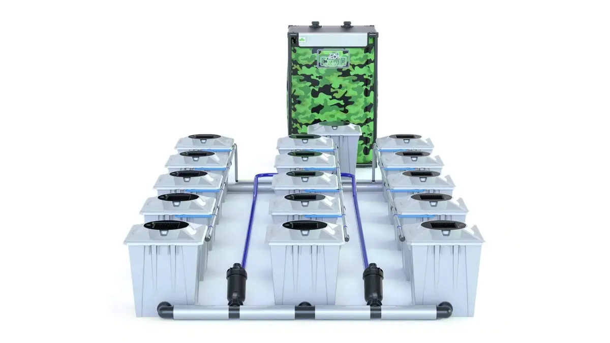 Alien® Rdwc 15 Pot 20L Pro Silver Series 1