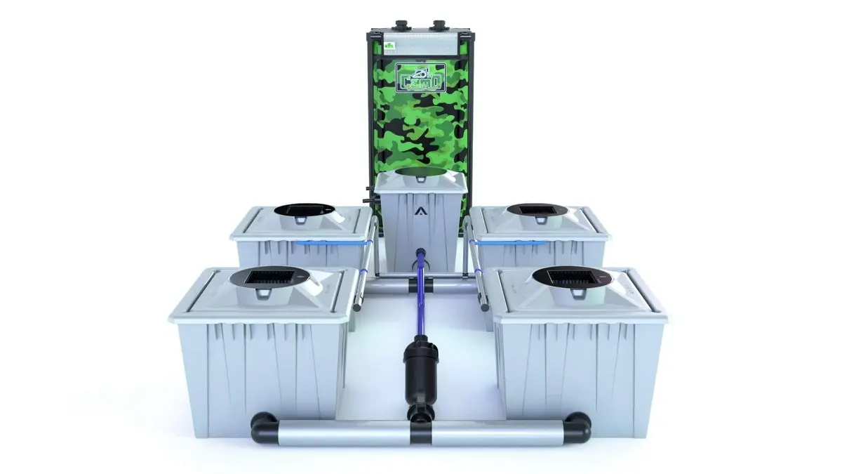 Alien Rdwc 4 Pot 36L Pro Silver Series 1