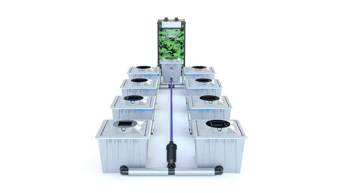 Alien Rdwc 8 Pot 36L Pro Silver Series 1