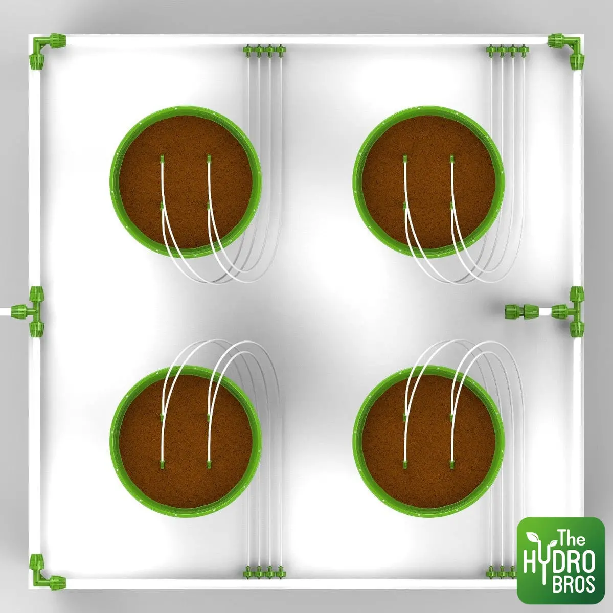 Floraflex - 4 Plant Microdrip Irrigation System - 4 X 4Ft Space 1