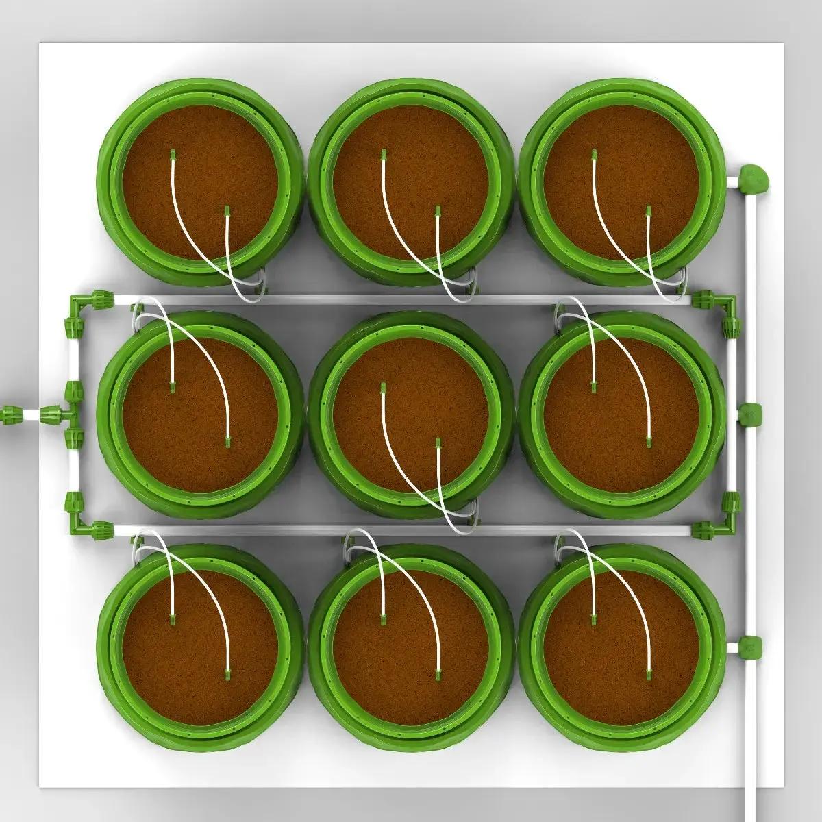 Floraflex Complete Micro Drip And Platform Drain System 1