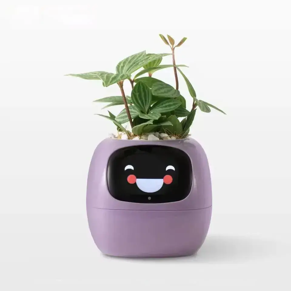 Ivy Smart Plant Pot With Self Watering & App Control | Ai Plant Monitor 1