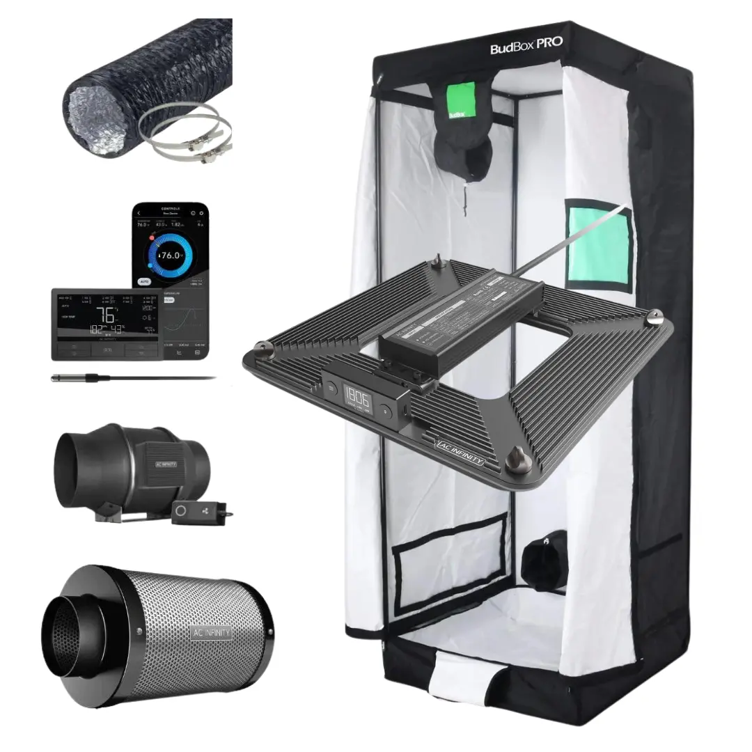 Ac Infinity Complete Grow Kit – Bud Box 75 × 75 + T22 + 69 Pro 1