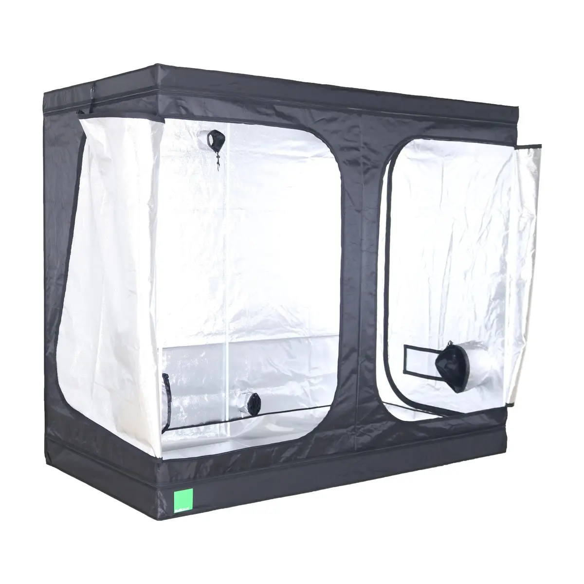 Bud Box Lite Tent Silver - 240 X 120 X 200Cm 1