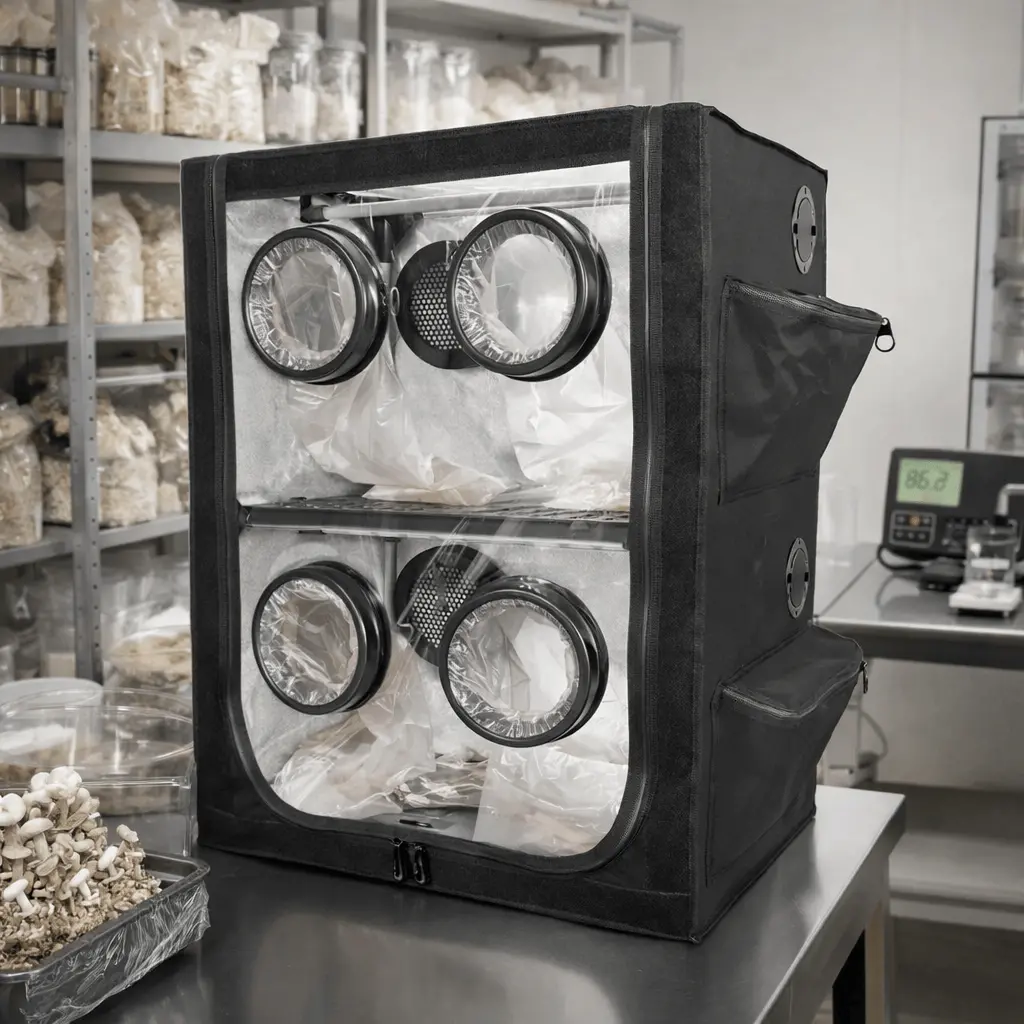 Garden Highpro Probox Mushpro Airtight Mushroom Cultivation Lab Tent 1