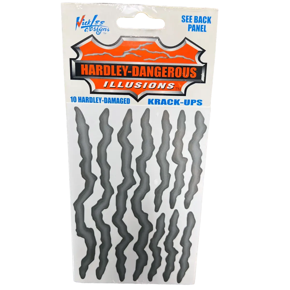 Hardly-Dangerous Scratch Illusion Stickers 1