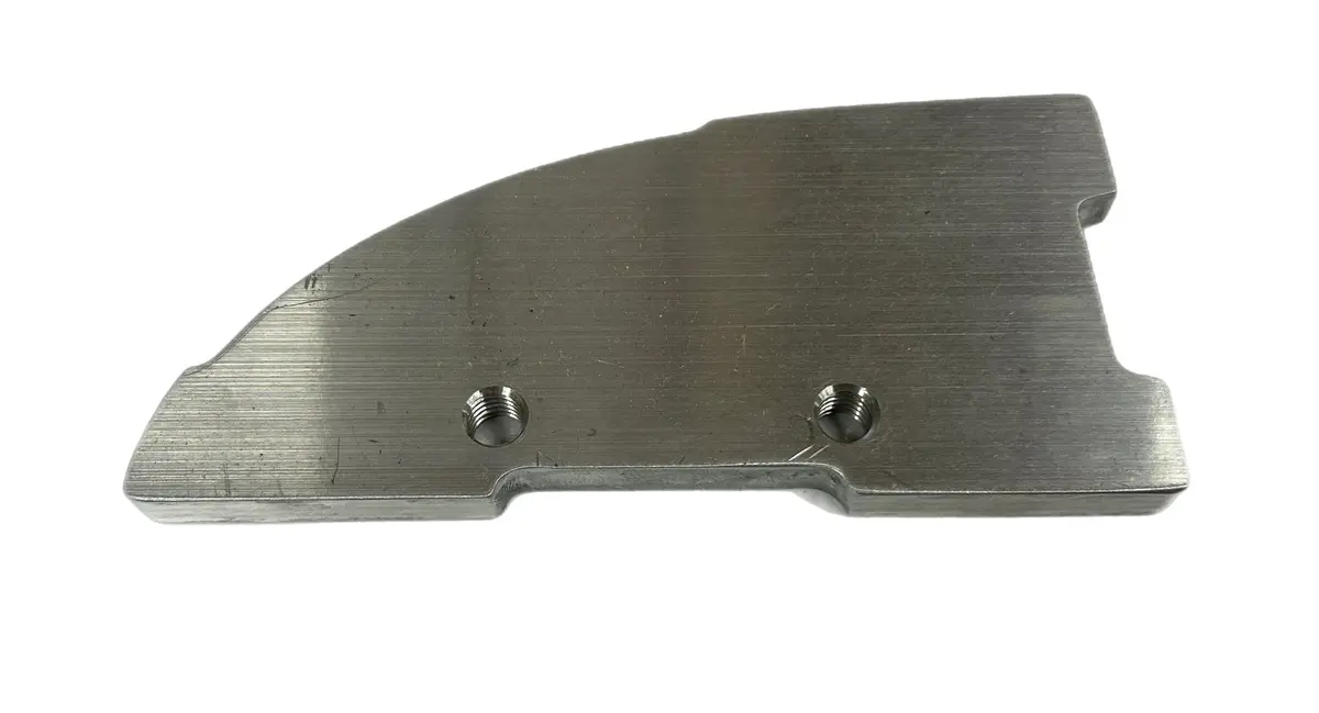 Taco Marine Mill Hard Top Pad 2.71 X 5.95 X .375 W/ (2) .375" Holes F36-7223Aey 1