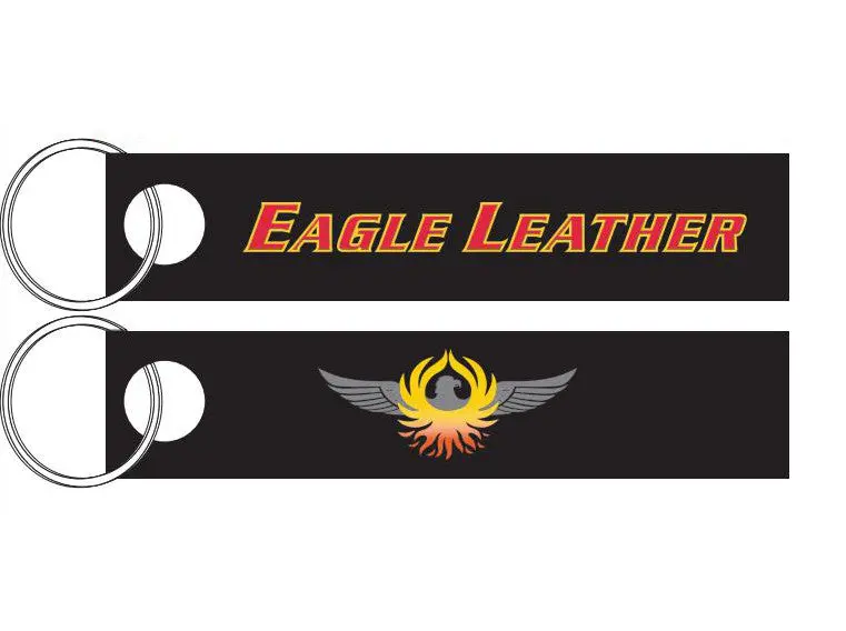 Motorcycle Key Chain - Eagle Leather Large 1