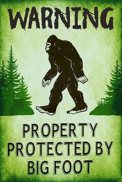 Tin - Protected By Bigfoot 1
