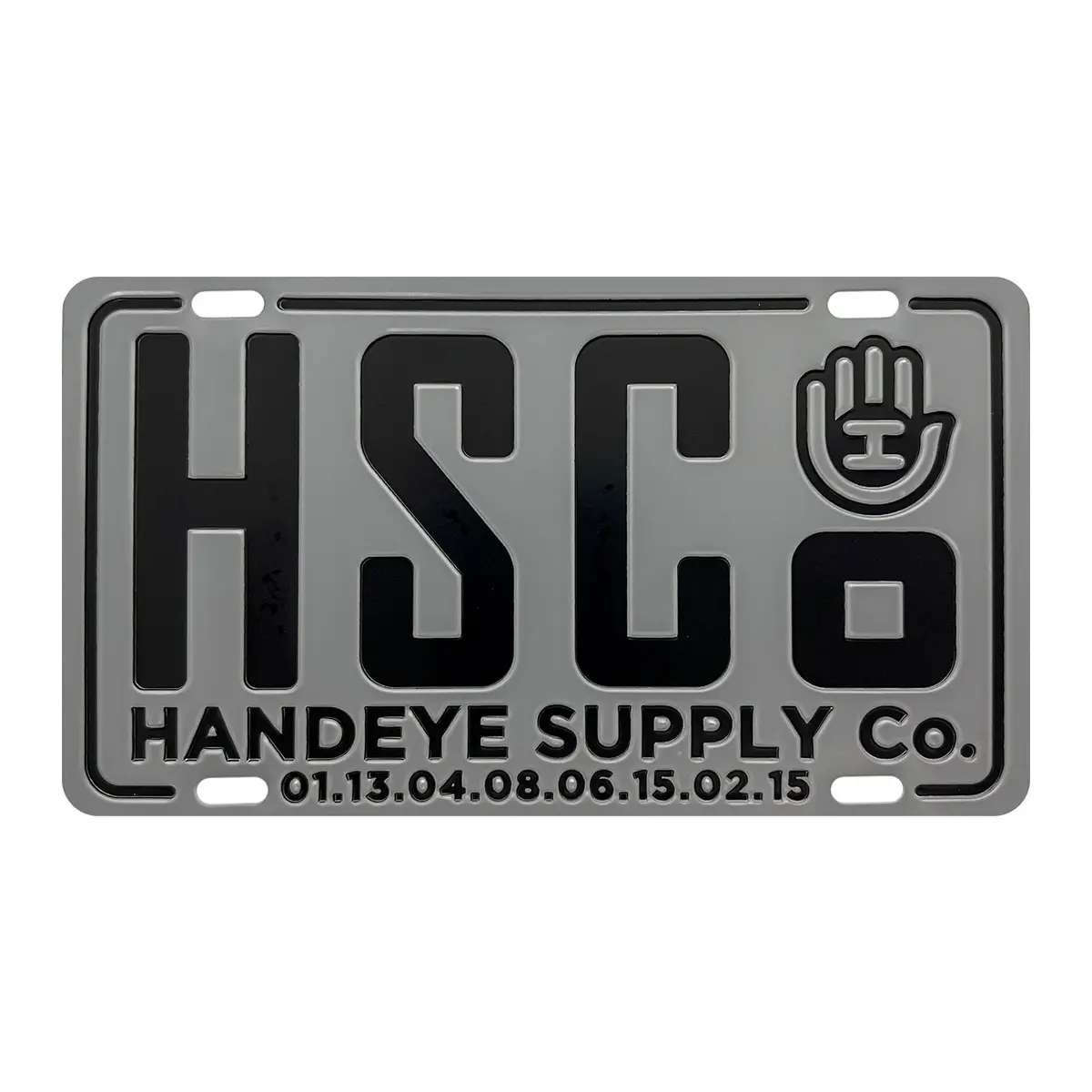 Hsco Mini License Plate 1