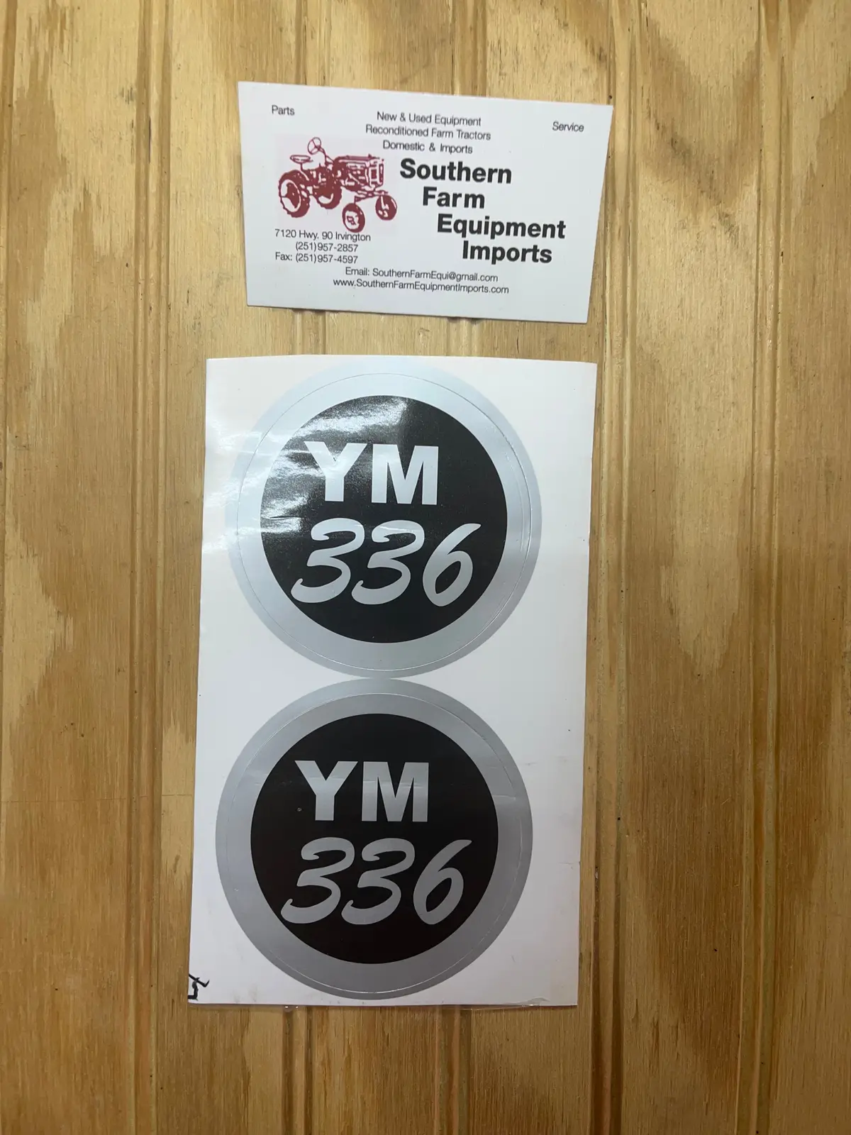 Sfhbd-336 Hood Badge Decal 1