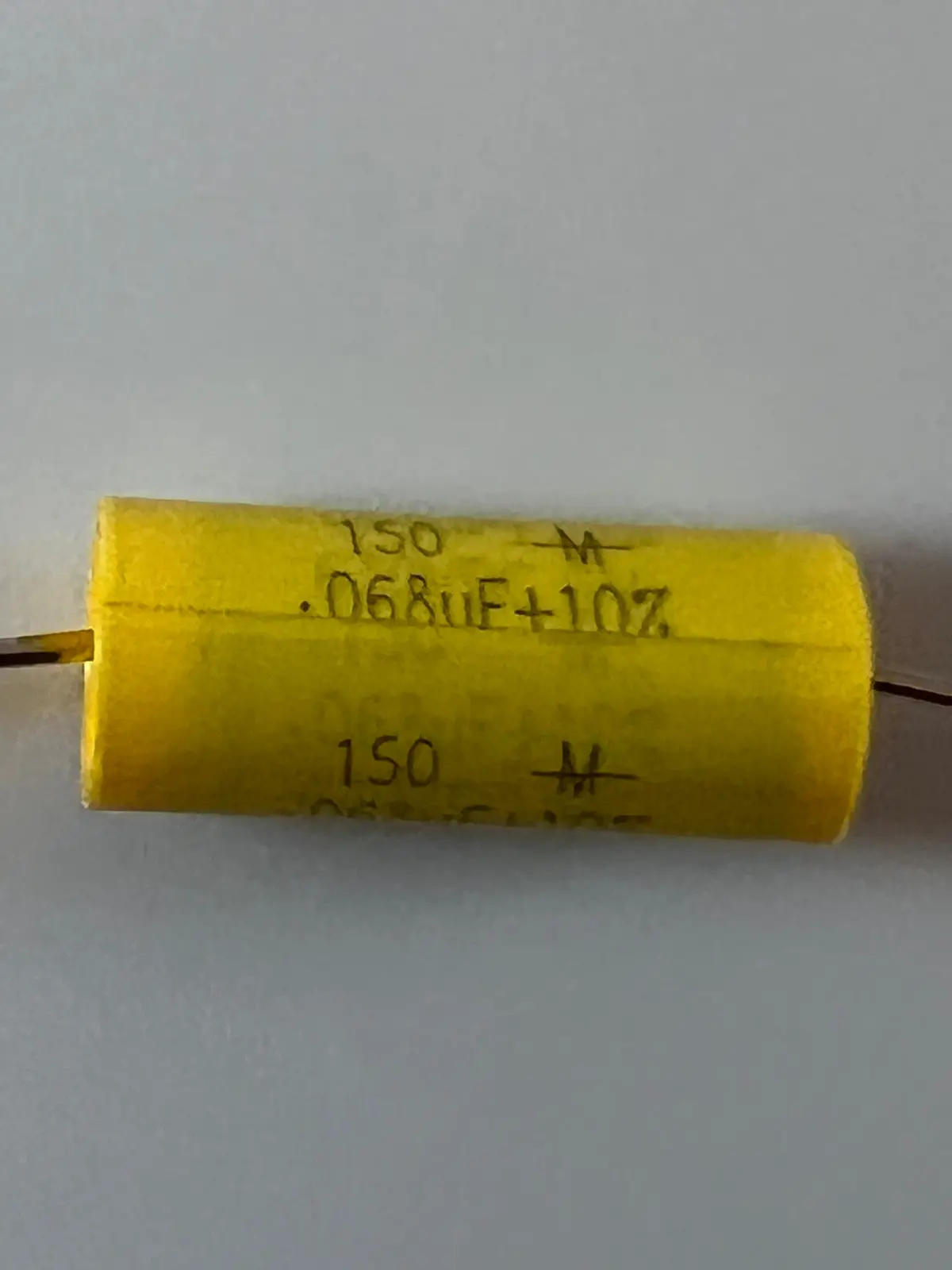 Mallory 150S - Capacitor - .068Uf @ 630 Vdc - Axial Lead 1