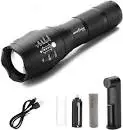 400Lm Flashlight W/3D Battery 1