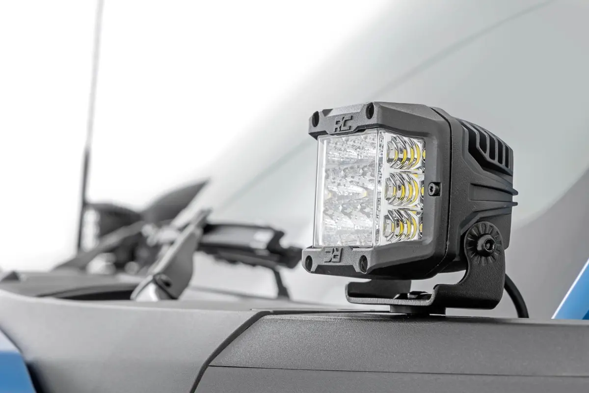 Led Light Kit | Ditch Mount | 2" Black Pair | Spot Pattern | Ford Bronco 2021+ 1