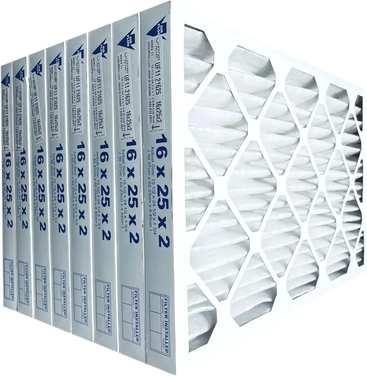 16X25x2 Merv 11 - 12 Pack 1
