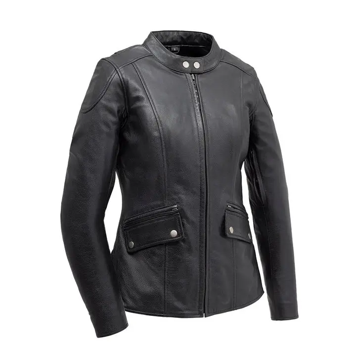 Women's Jewel Leather Jacket 1