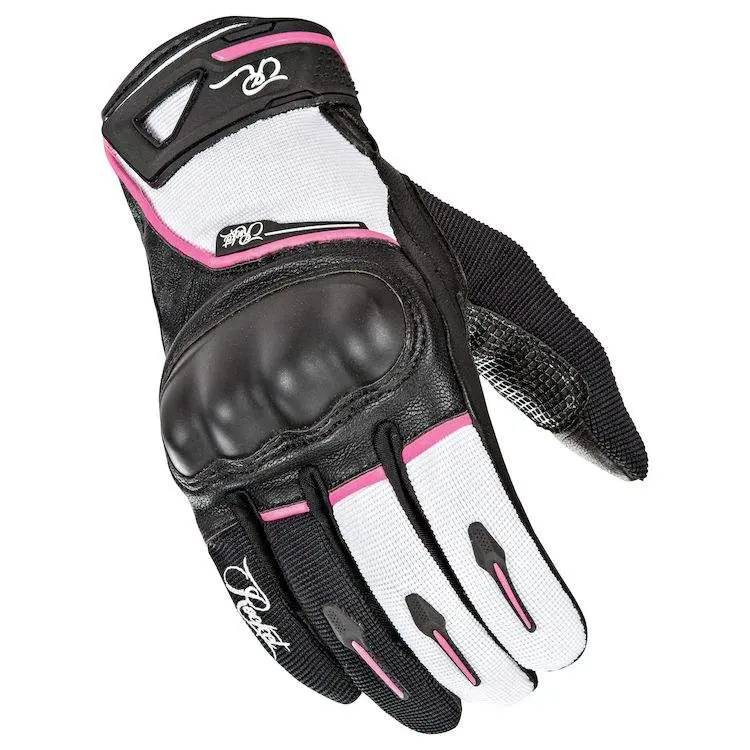 Women's Super Moto Black/ White / Pink 1