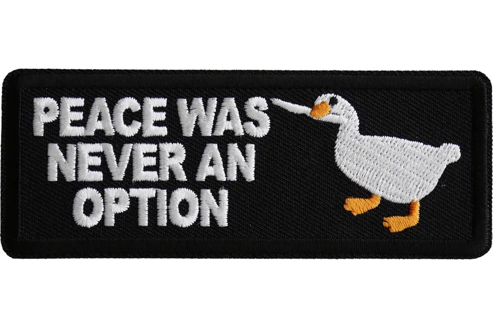 Peace Was Never An Option Patch 1