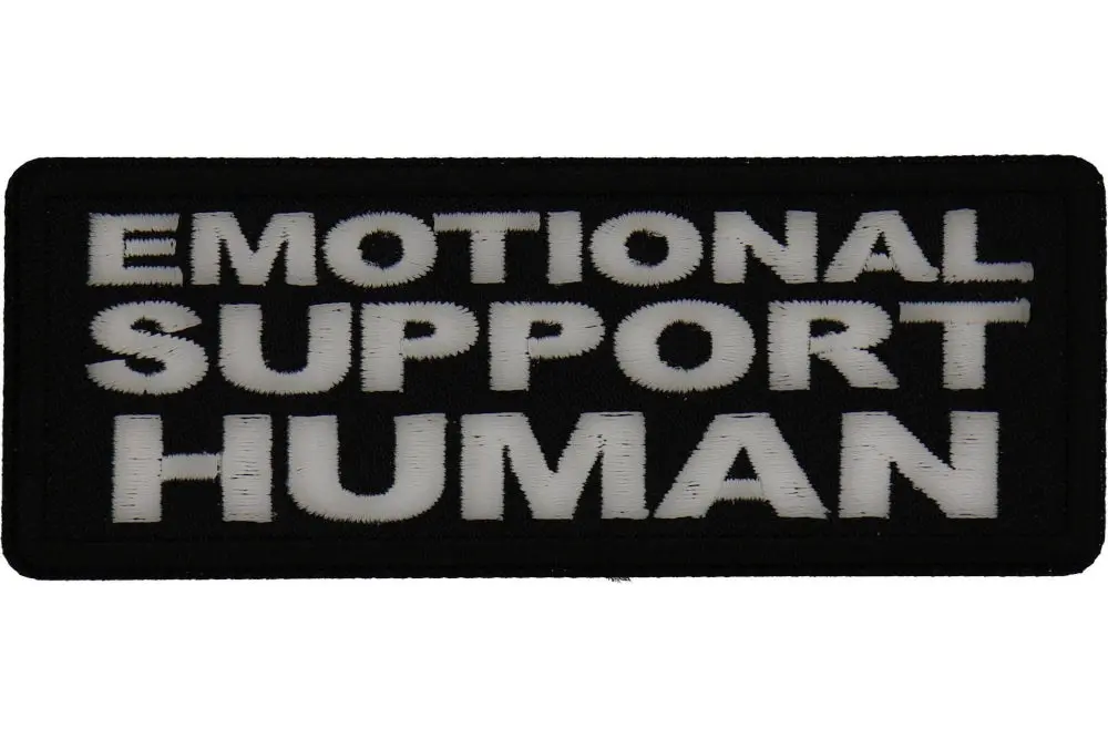 Emotional Support Human Patch 1