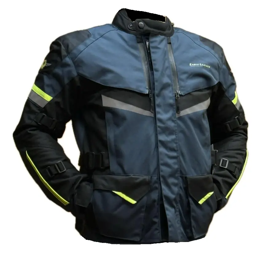 Men’S Kraken Adventure Jacket – Black / Blue 1