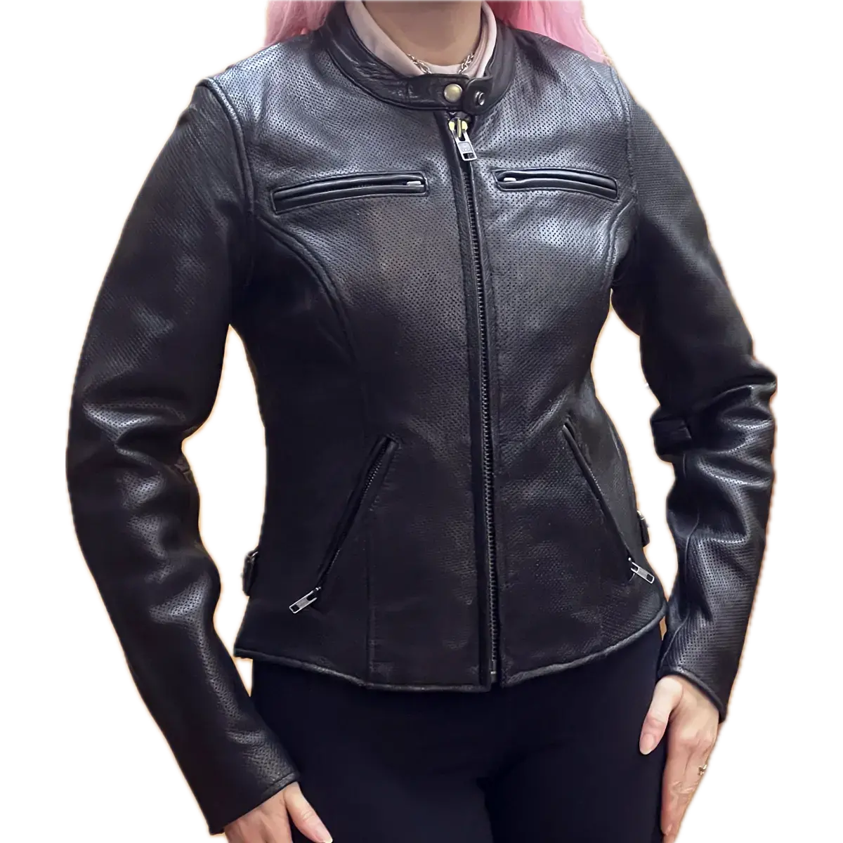 Ladies Gale Perforated Jacket 1