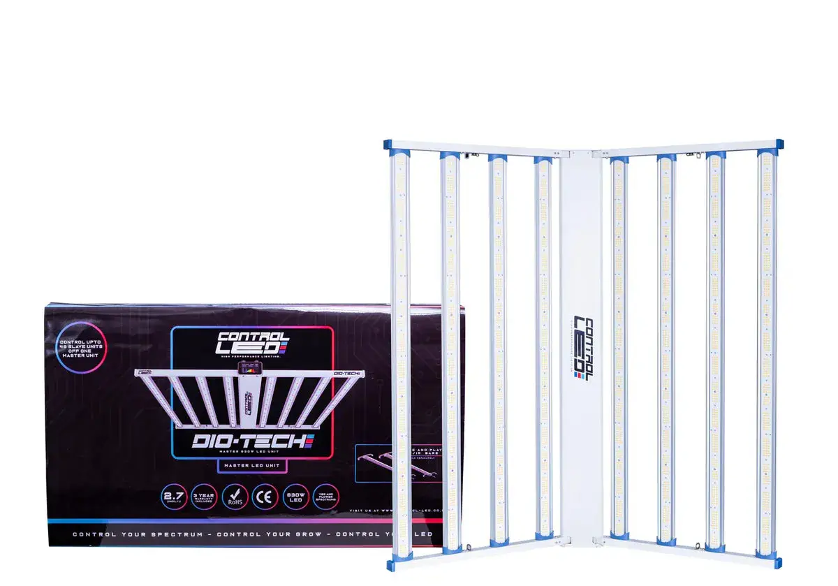 Controlled Dio-Tech 830W Satellite Led Grow Light 1