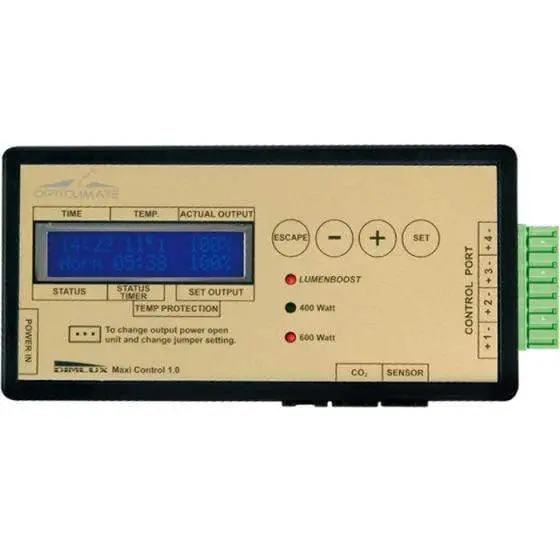 Dimlux Maxi Controller (V1.2) - Controls Lighting, Co2, Heaters And Humidifiers 1