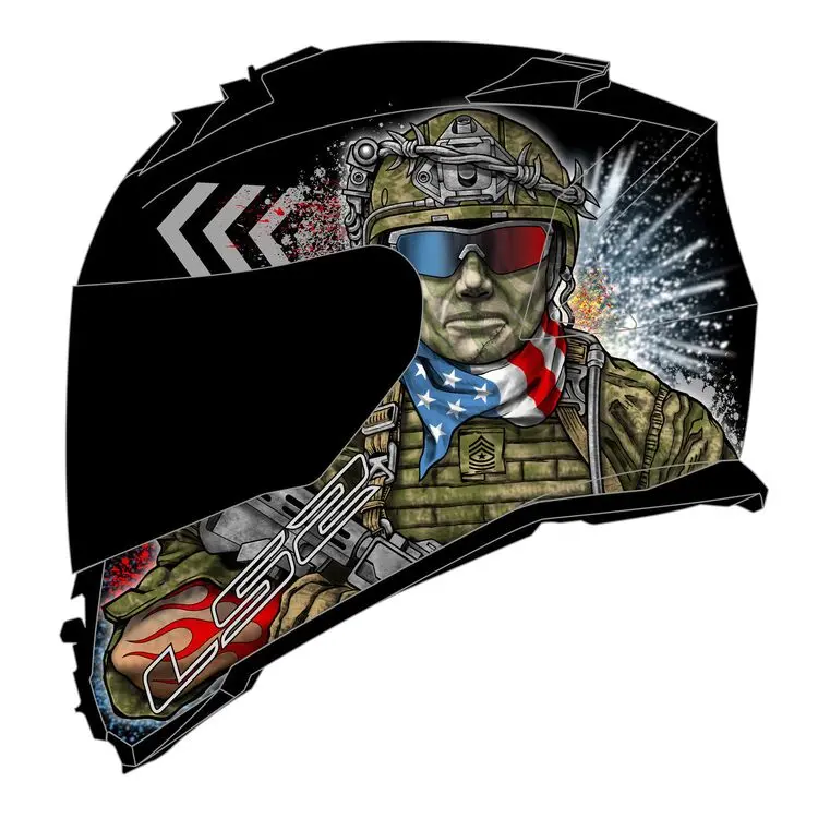 Ls2 Assault Commando Graphic 1