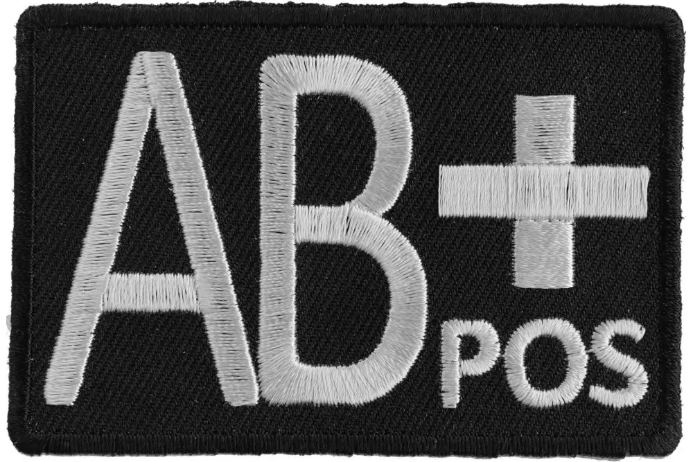 Blood Id Patch - Ab Positive 1