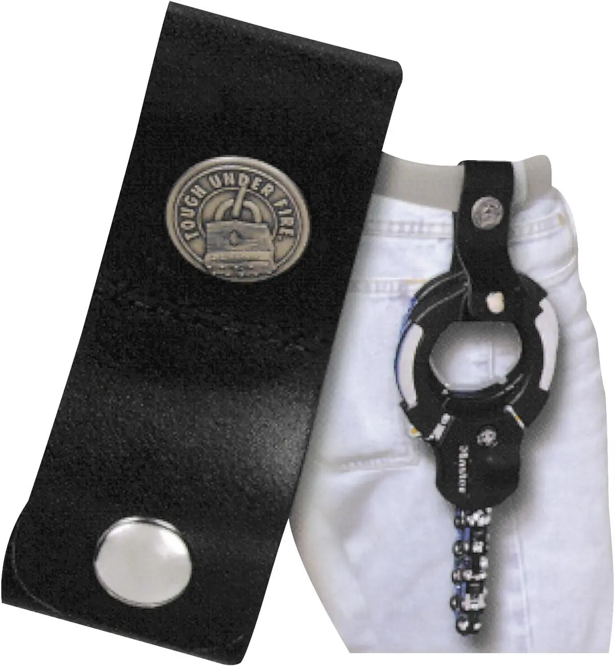 Street Cuff Belt Holster Black 1