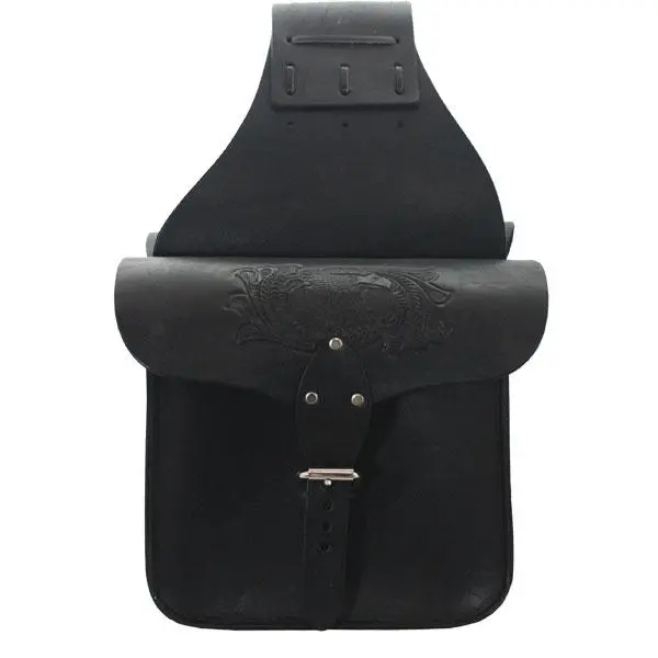 Small Square Saddlebag 41S Black 1