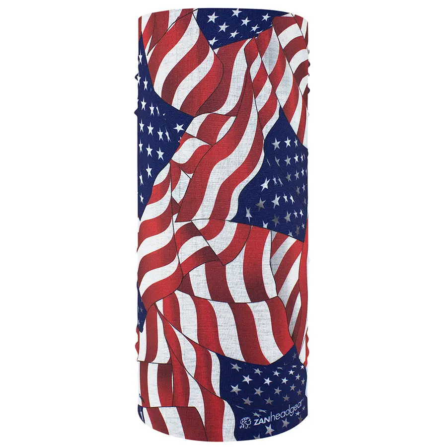 Motley Tube Wavy American Flag 1