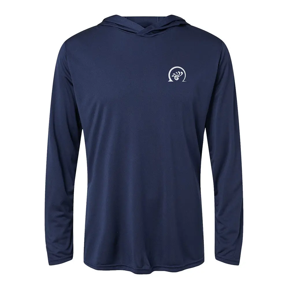 Glass Blown Open Hooded Long Sleeve Tee 1
