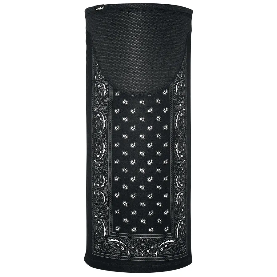 Tube Windproof Black Paisley 1