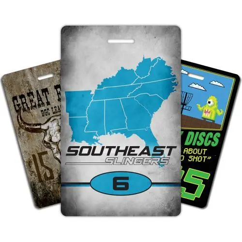 Custom Disc Golf Bag Tag 1