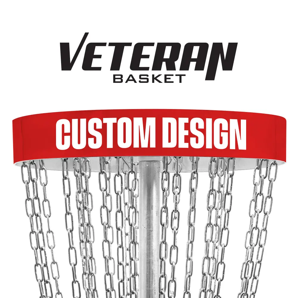 Custom Disc Golf Basket Wrap 1