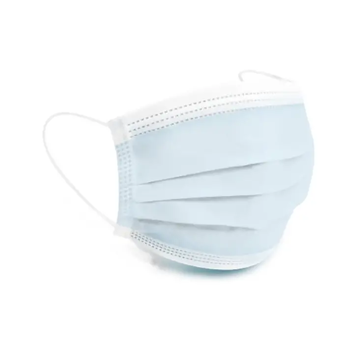 3 Ply Disposable Face Masks With Elastic Ear Loops 1
