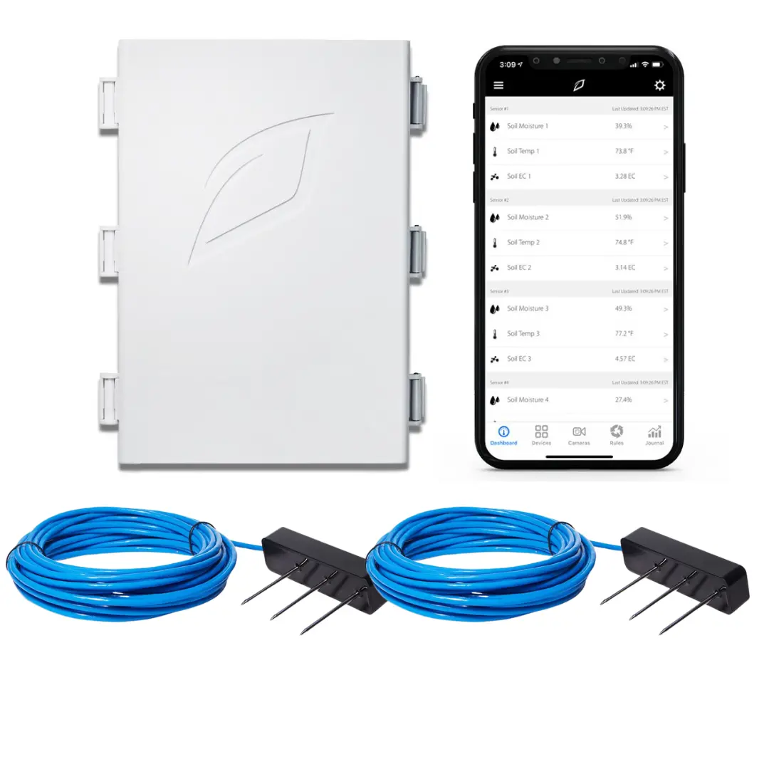 Growlink Precision Irrigation Controller (Global Version) - Unit + 2 Sensors 1