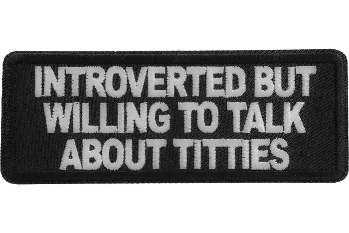 Introverted But Willing Patch 1