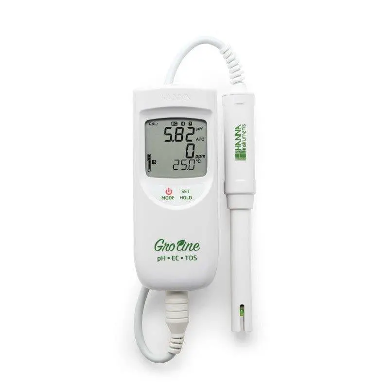 Hanna Groline Ph/Ec/Tds/Temperature Meter Hi-9814 1