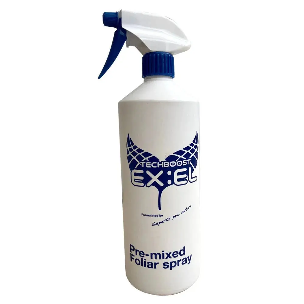 Techboost Ex:El Foliar Spray – Ready-To-Use Biostimulant For Rapid Growth & Stress Recovery 1