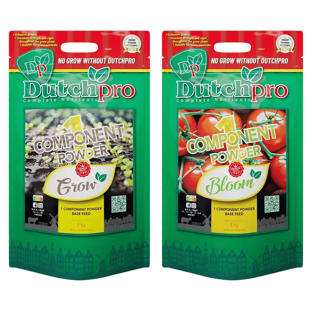 Dutch Pro 1 Component Grow & Bloom Powder Nutrient – All-In-One Feed For Hard & Soft Water 1
