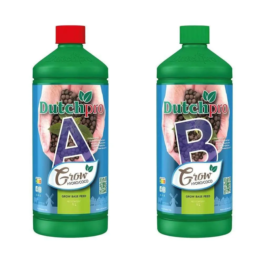 Dutch Pro Hydro Coco Grow Nutrient Set (A & B)