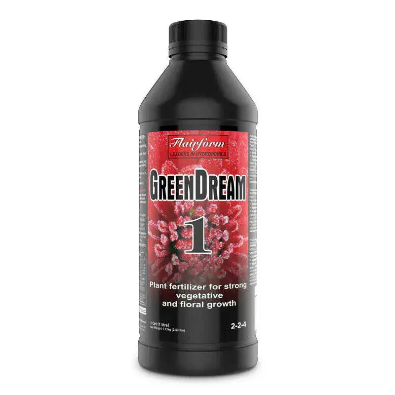 Flairform Greendream 1 One-Part Nutrient | Hydro, Coco & Soil Feed 1