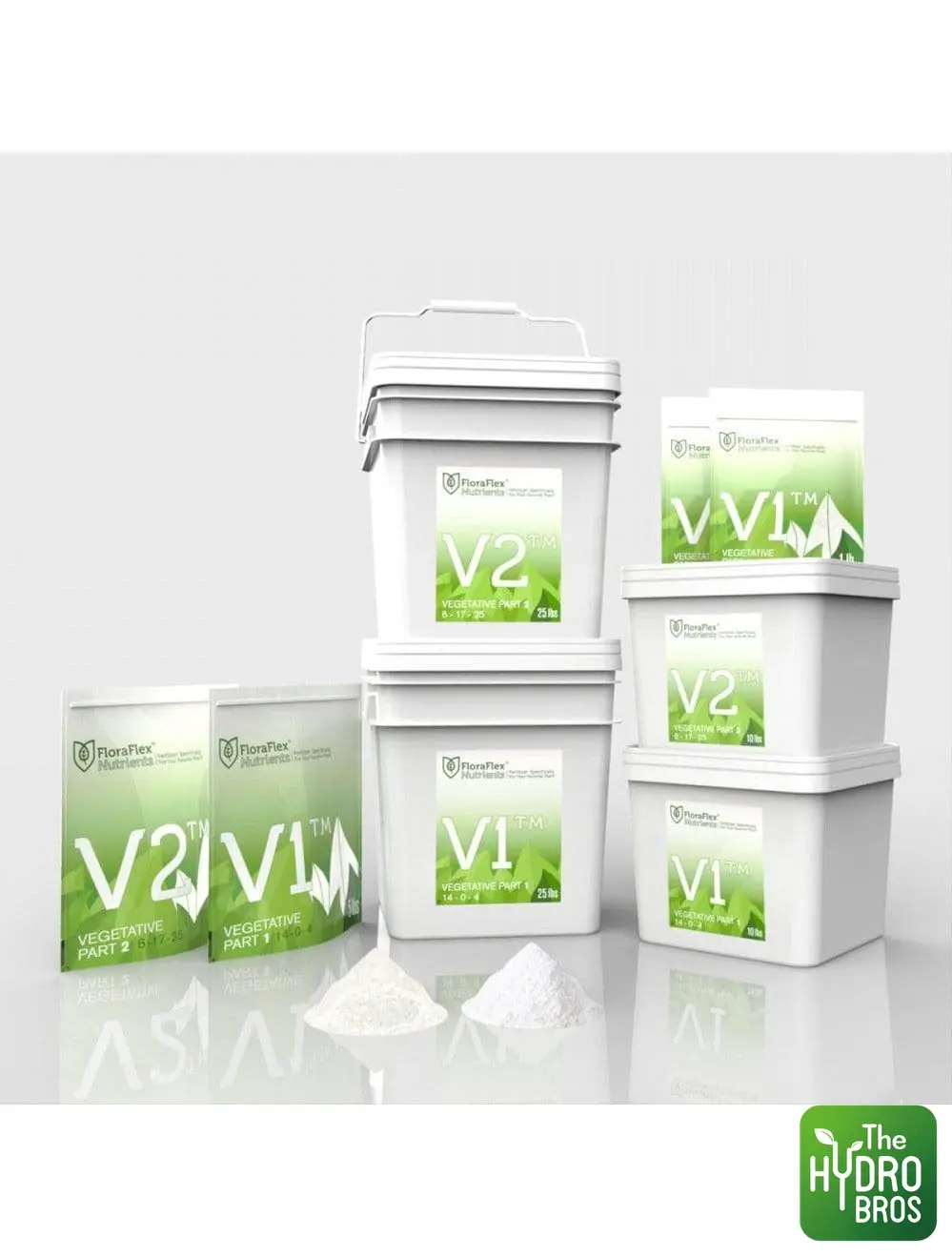 Flora Flex Nutrients - Vegetative Bundle (V1+V2) 1