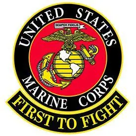 Usmc Logo, First To 1