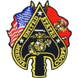 Usmc,Spade,Flags 1