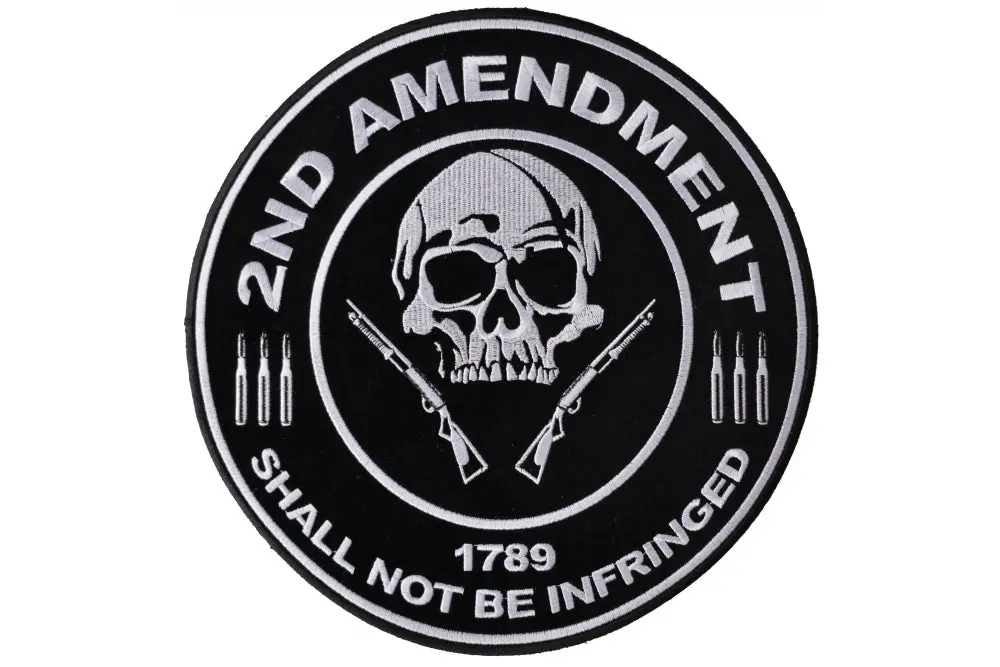 2Nd Amendment Shall Not Be Infringed 10X10 Patch 1