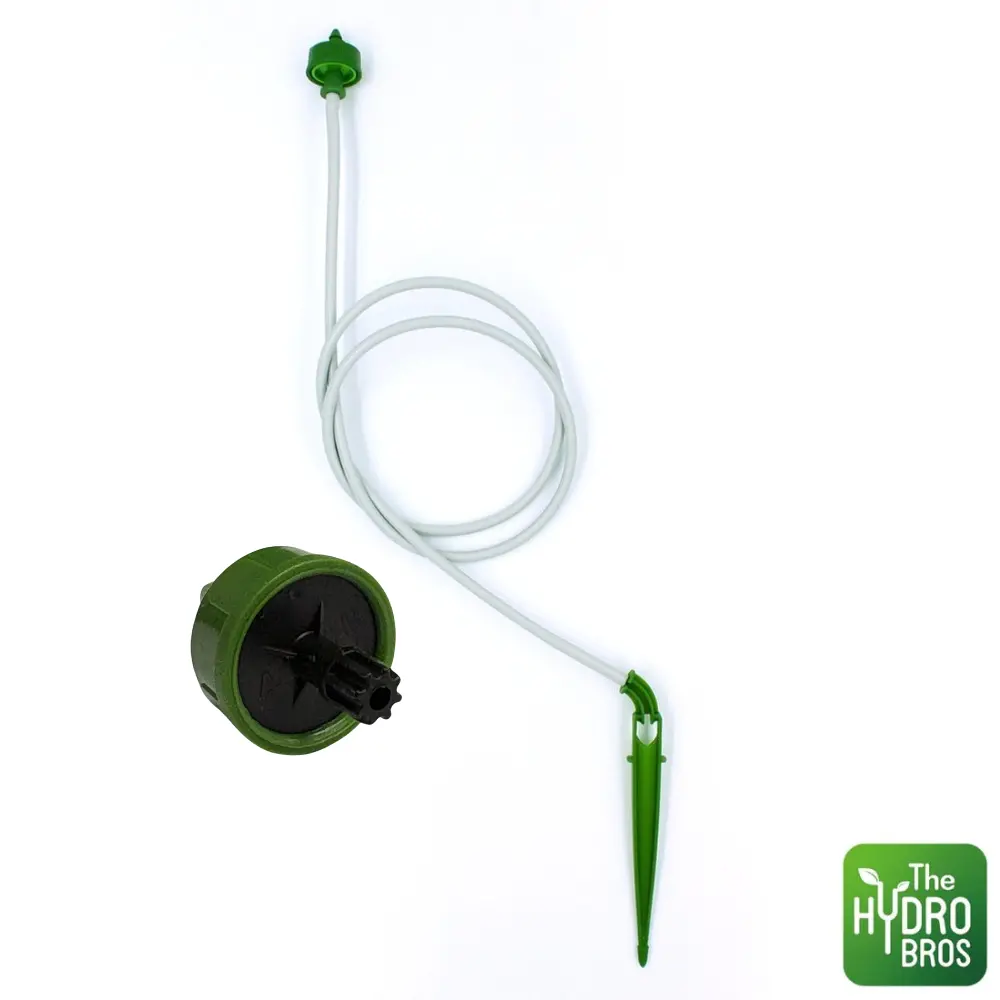 Floraflex Micro Dripper Assembly - 1 Way | Black 1 Gph | 60Cm 1